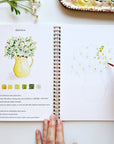Emily Lex Flowers watercolor workbook