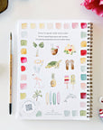 Emily Lex Tropical watercolor workbook