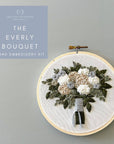 Hand Embroidery Kit - The Everly Bouquet