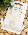 Zara - White Saffiano