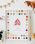 Emily Lex Farm watercolor workbook