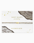 Smoky Quartz Healing Gemstone Stacking Bracelet