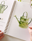 Emily Lex Garden watercolor workbook
