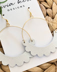 Zara - White Saffiano