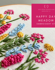 Beginner Embroidery Kit - Meadow in Happy Day