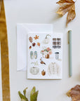 Autumn notecards