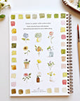 Emily Lex Flowers watercolor workbook