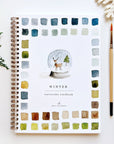 Emily Lex Winter watercolor workbook
