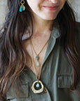 Whirlpool Solo Pendant - Long Chain
