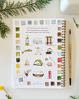 Emily Lex Camping watercolor workbook