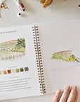 Emily Lex Farm watercolor workbook