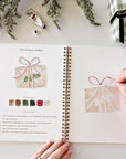 Classic christmas watercolor workbook
