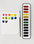 Emily Lex Watercolor paint set with brush