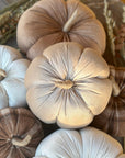 Lrg. Almond Corduroy Pumpkin