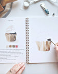 Emily Lex Baking watercolor workbook