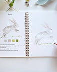 Emily Lex Animals watercolor workbook