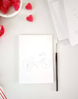 Love sweet love paintable notecard