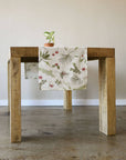 Boughs + Berries Organic Table Runner