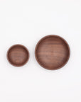 2" Walnut Wood Small Condiment Cup