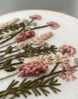 Hand Embroidery Kit - Meadow in Blush & Olive