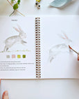 Emily Lex Animals watercolor workbook