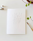 Potted Plants Paintable Notecards