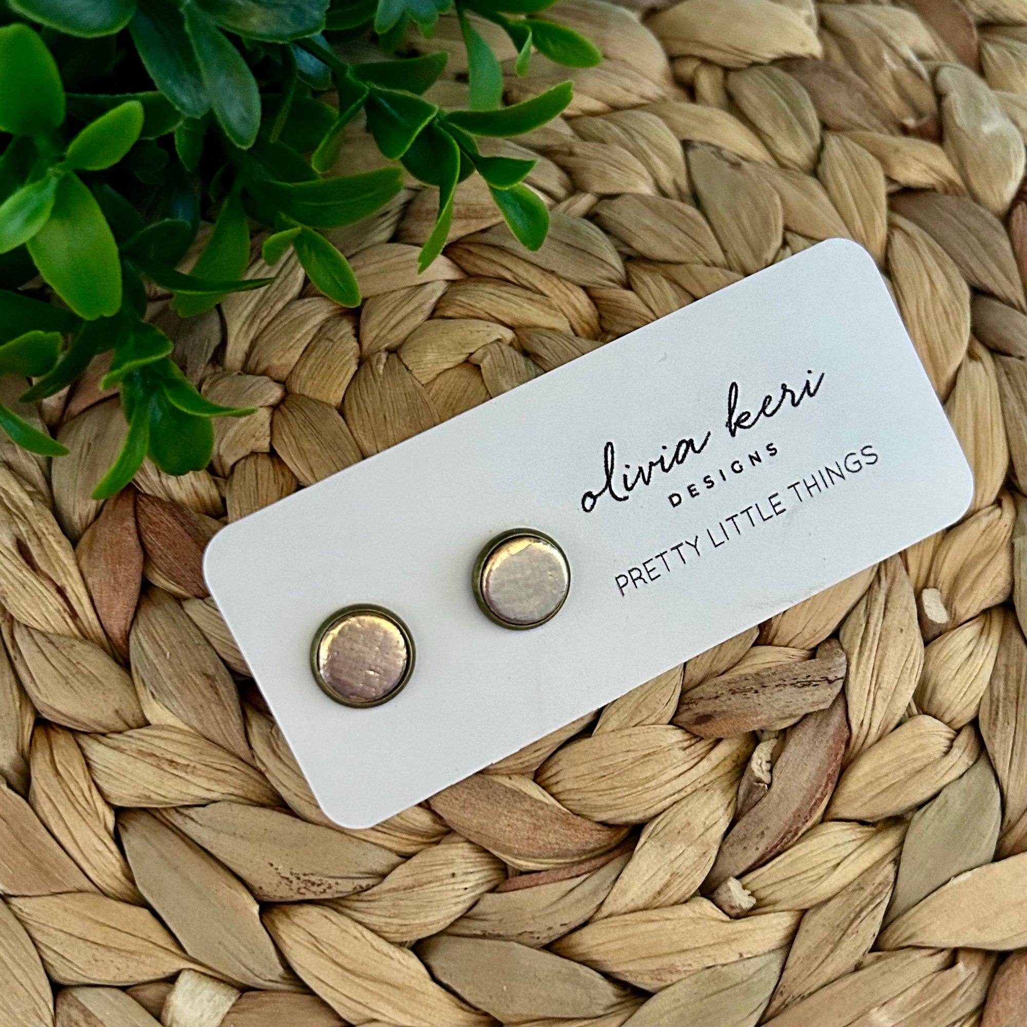 Pretty Little Things Studs - Rose Gold
