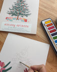 Christmas Coloring Book for Adults | Elevated + Frame Ready