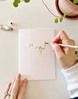 Potted Plants Paintable Notecards
