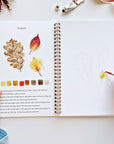 Emily Lex Autumn watercolor workbook