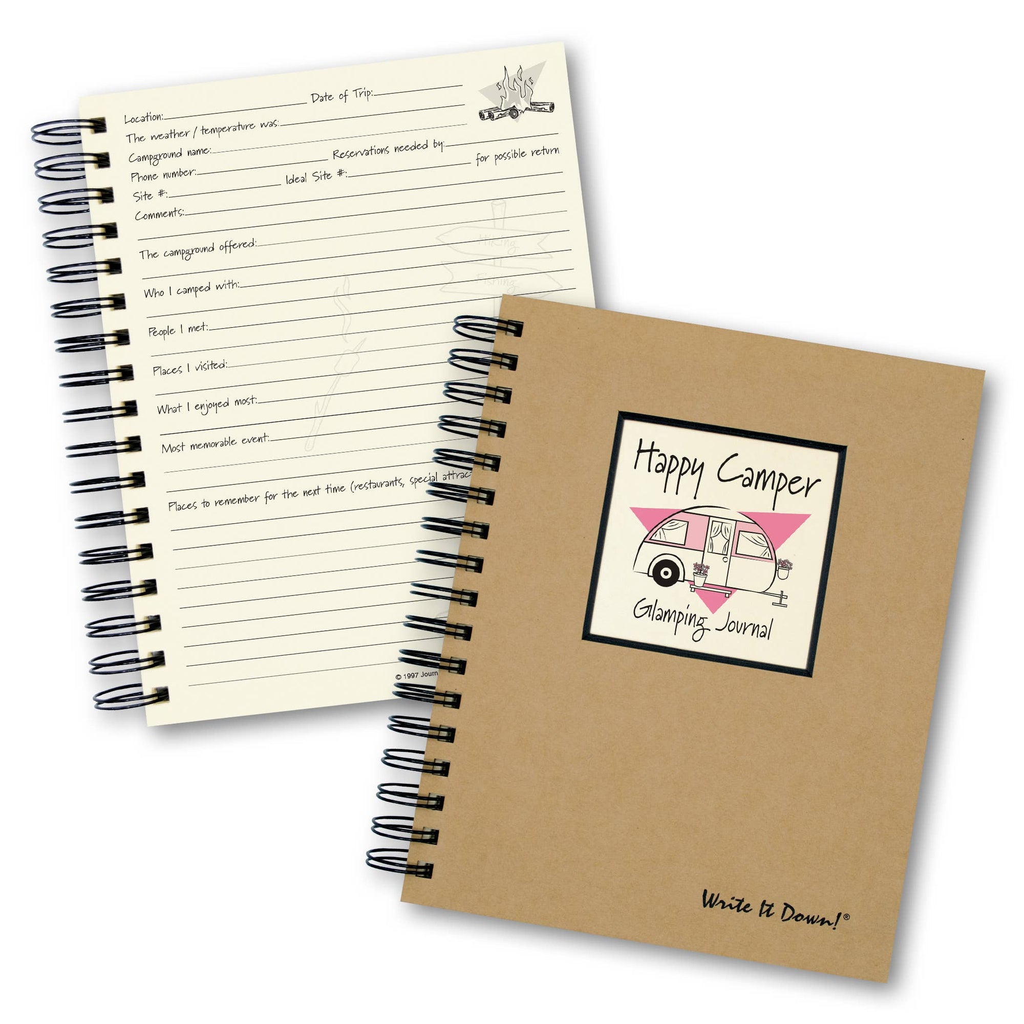 Camping Journal - Glamping (Kraft)