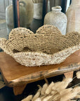 Oval Scallop Seagrass Tray