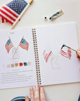 Americana watercolor workbook