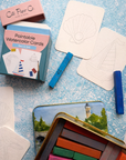 Paintable Watercolor Card Deck - Sea and Sail
