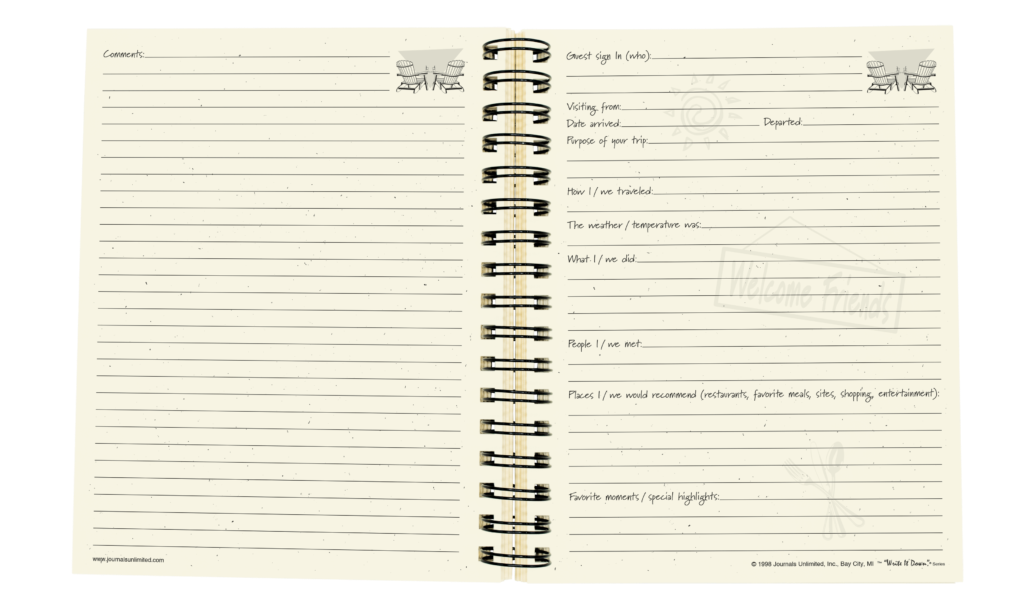 Guest Journal (Kraft)