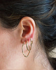 Medium Weathered Stone Hoops