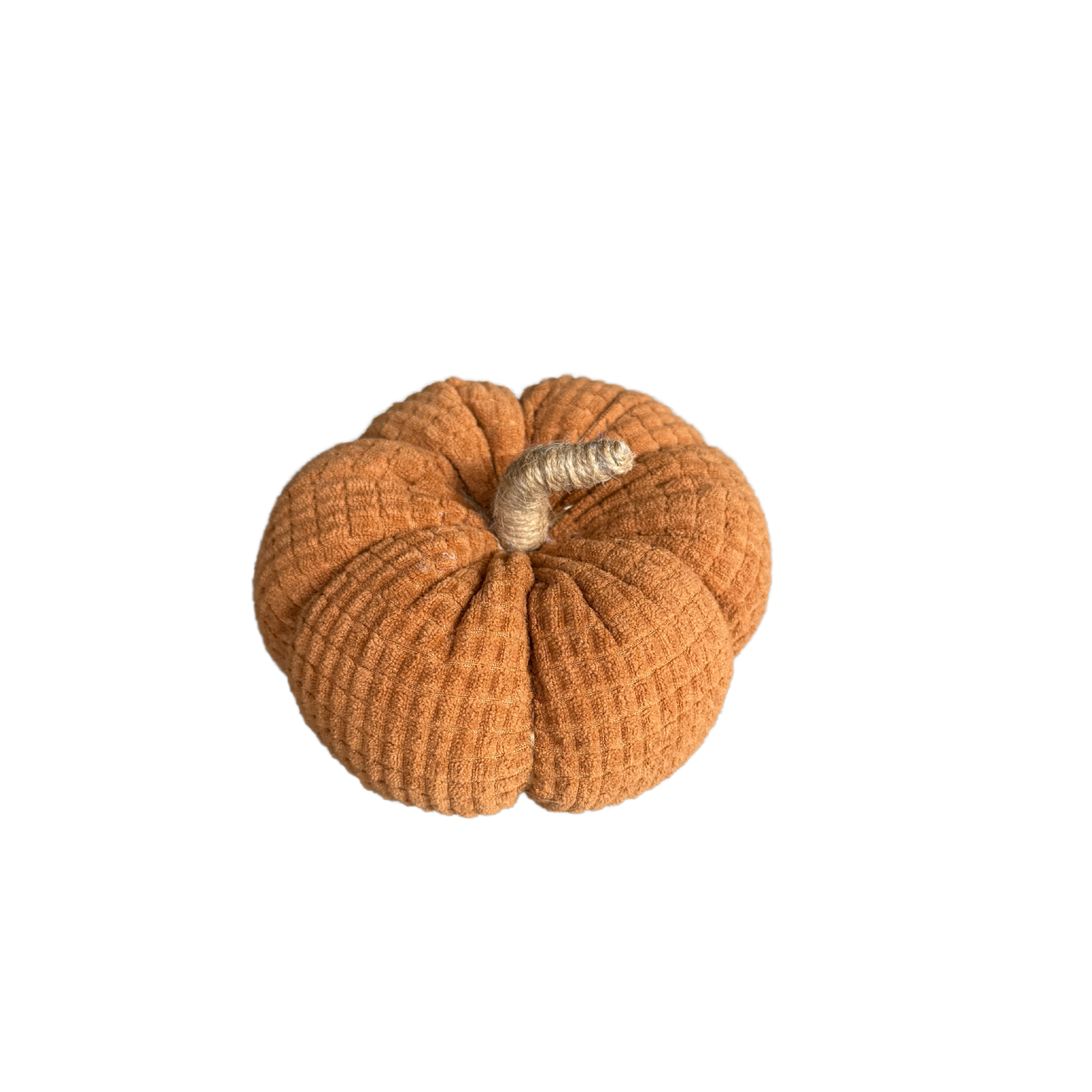 Medium Copper Cross Cord Pumpkin
