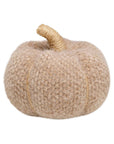 Pumpkin-Small Tan Fuzzy Fall Fabric