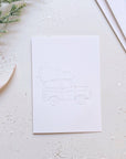 Christmas cheer paintable watercolor notecard set