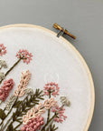 Hand Embroidery Kit - Meadow in Blush & Olive