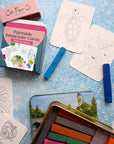 Paintable Watercolor Card Deck - Tropical Island