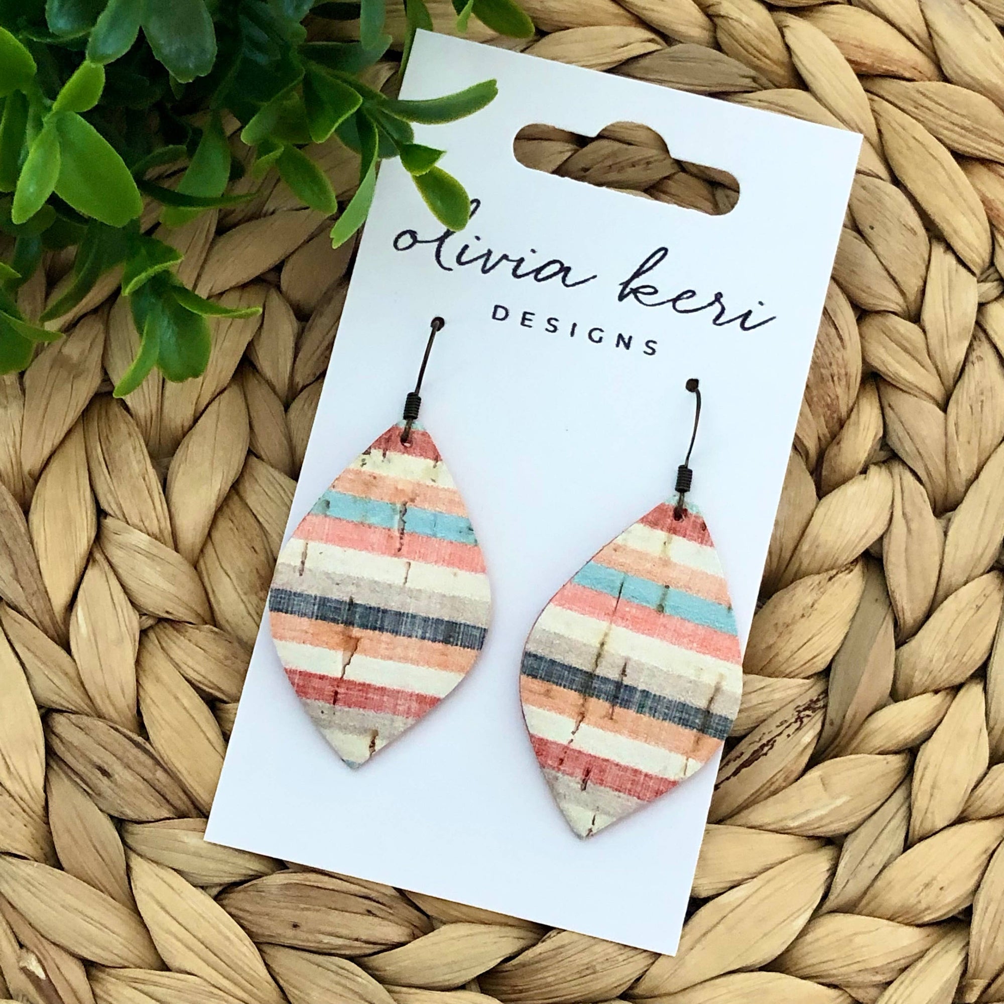 Olivia - Sunset Stripes