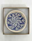Pottery Dish Bowl - Queen Anne Snowflake