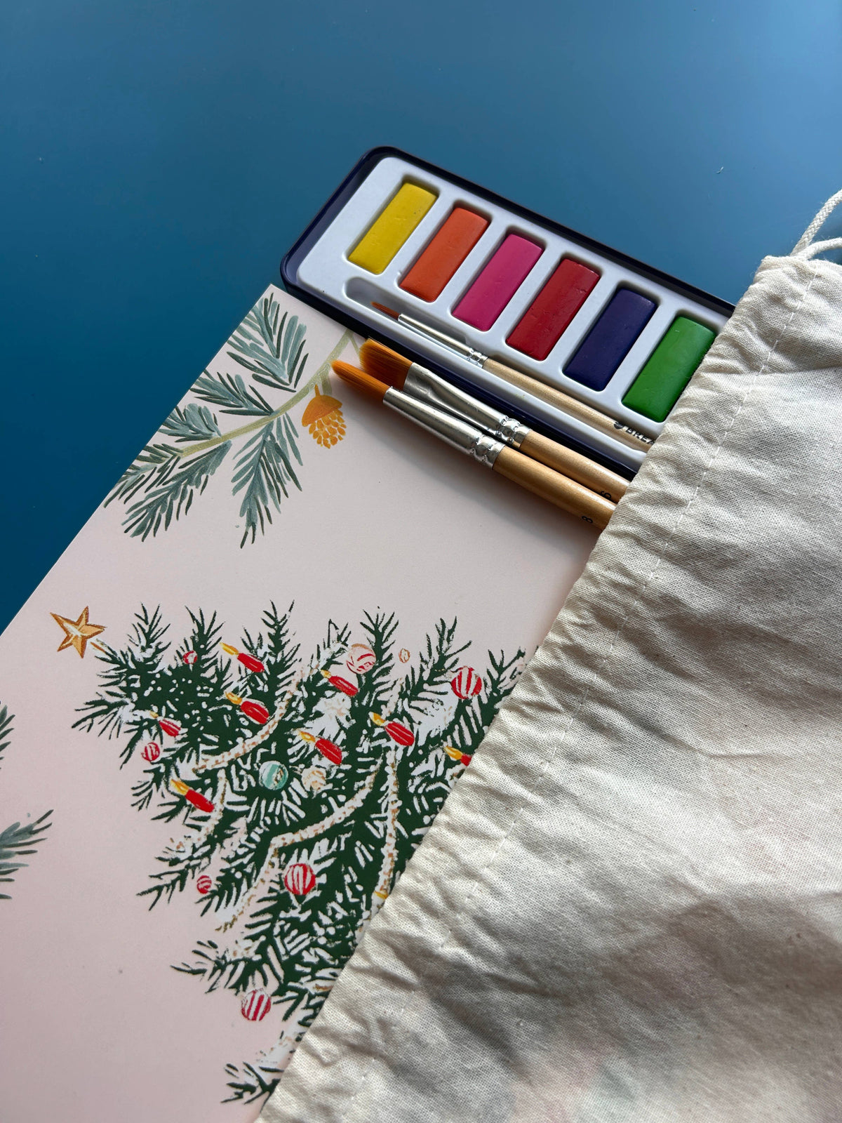Christmas Coloring Book Gift Set- Ready to Gift Activity