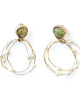 Emilie Shapiro Water Lily Hoops