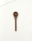 4" Walnut Wood Tiny Spoon
