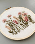 Hand Embroidery Kit - Meadow in Blush & Olive