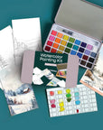 Midwinter Forest watercolor painting kit