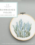 Hand Embroidery KIT - Rainwashed Fields