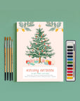 Christmas Coloring Book Gift Set- Ready to Gift Activity